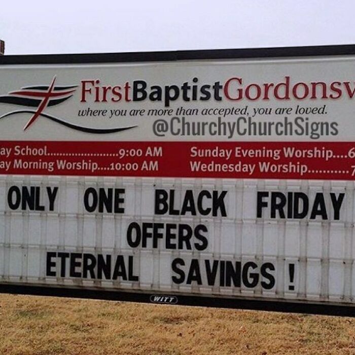 77 Hilarious Church Signs That Probably Surprised People Driving By 77 Hilarious Church Signs That Probably Surprised People Driving By