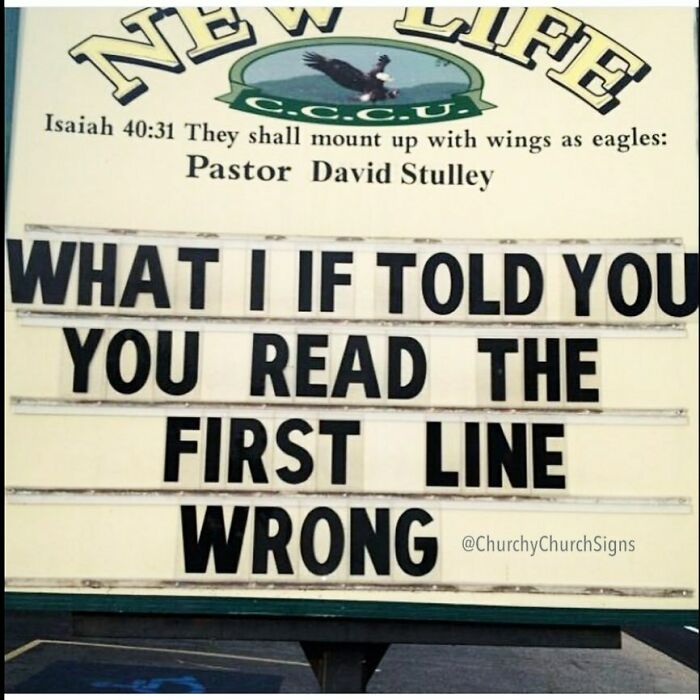 77 Hilarious Church Signs That Probably Surprised People Driving By 77 Hilarious Church Signs That Probably Surprised People Driving By