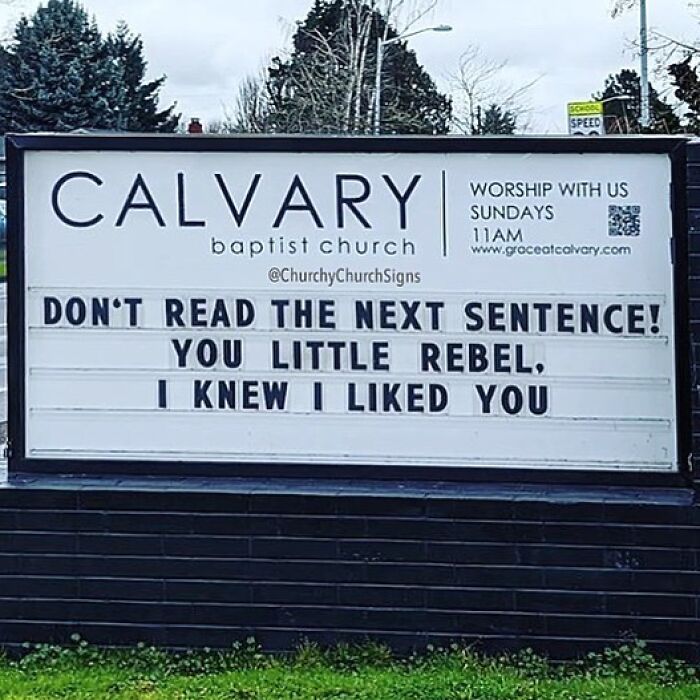 77 Hilarious Church Signs That Probably Surprised People Driving By 77 Hilarious Church Signs That Probably Surprised People Driving By
