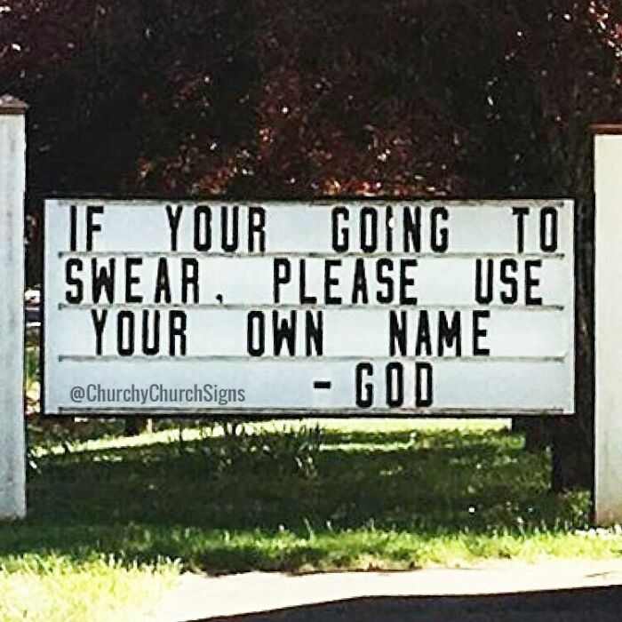 77 Hilarious Church Signs That Probably Surprised People Driving By 77 Hilarious Church Signs That Probably Surprised People Driving By