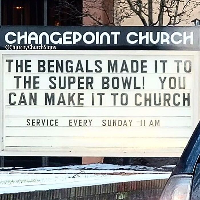 77 Hilarious Church Signs That Probably Surprised People Driving By 77 Hilarious Church Signs That Probably Surprised People Driving By