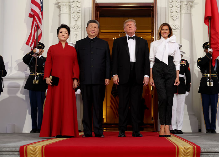 Melania Trump Hit With Damning Backlash Over Outfit Choice During Xi Jinping White House State Dinner: “Ridiculous” Melania Trump Hit With Damning Backlash Over Outfit Choice During Xi Jinping White House State Dinner: “Ridiculous”