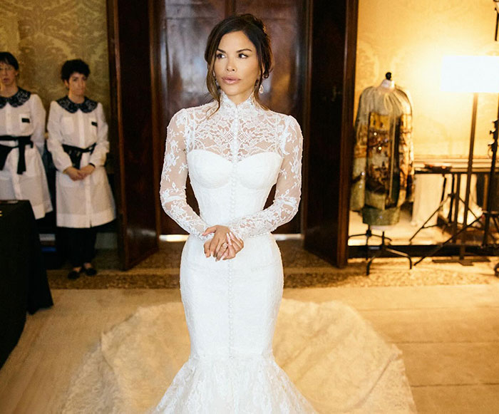 ‘Botox Barbie’ Lauren Sanchez Faces Damning Backlash Over Plunging State Dinner Dress And Massive Diamonds