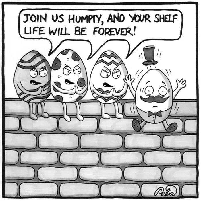 43 New Single-Panel Comics By Peta Manning That Find Humor In Life&rsquo;s Absurdities