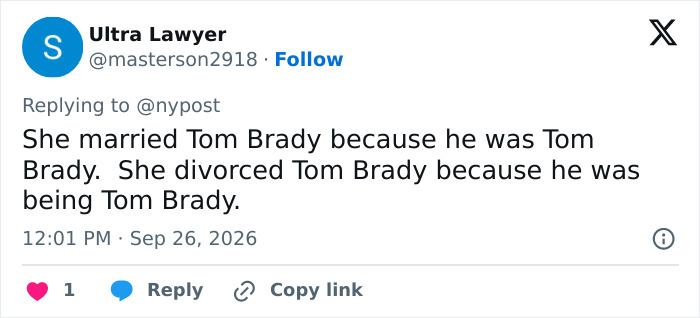 Gisele B&uuml;ndchen Allegedly Ended Marriage To Tom Brady With Just 3 Brutal Words