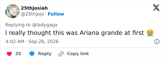 Lady Gaga’s Latest Video Draws Brutal Comparisons To Ariana Grande Amid Concerns Over Her Appearance