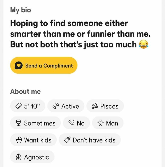 80 Wild And Weird Tinder Bios That Show Exactly What The Person Is Like 80 Wild And Weird Tinder Bios That Show Exactly What The Person Is Like