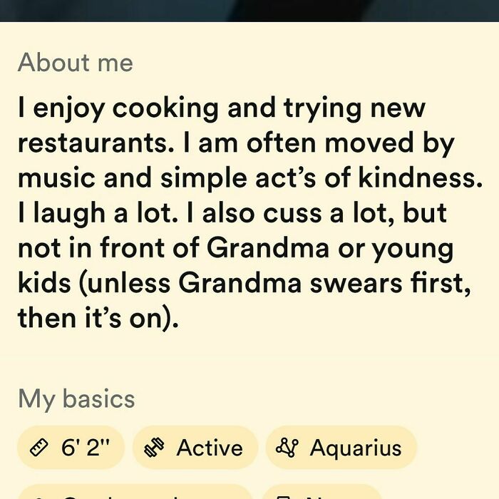 80 Wild And Weird Tinder Bios That Show Exactly What The Person Is Like 80 Wild And Weird Tinder Bios That Show Exactly What The Person Is Like