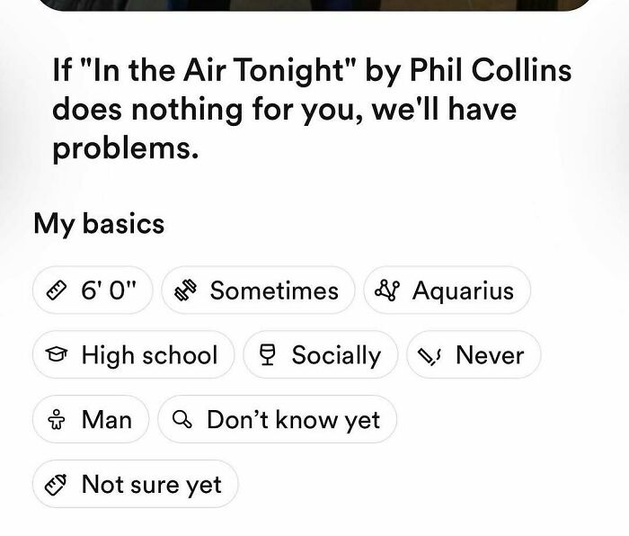 80 Wild And Weird Tinder Bios That Show Exactly What The Person Is Like 80 Wild And Weird Tinder Bios That Show Exactly What The Person Is Like