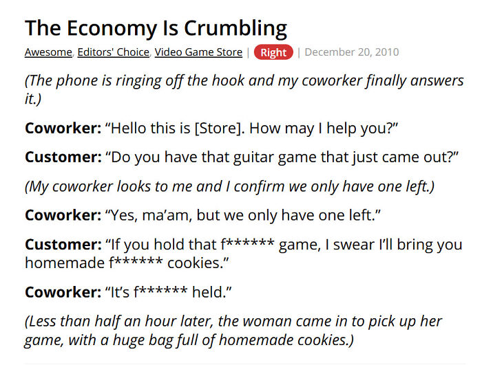 67 People Who Walked Into A Business Convinced They Could Do No Wrong 67 People Who Walked Into A Business Convinced They Could Do No Wrong