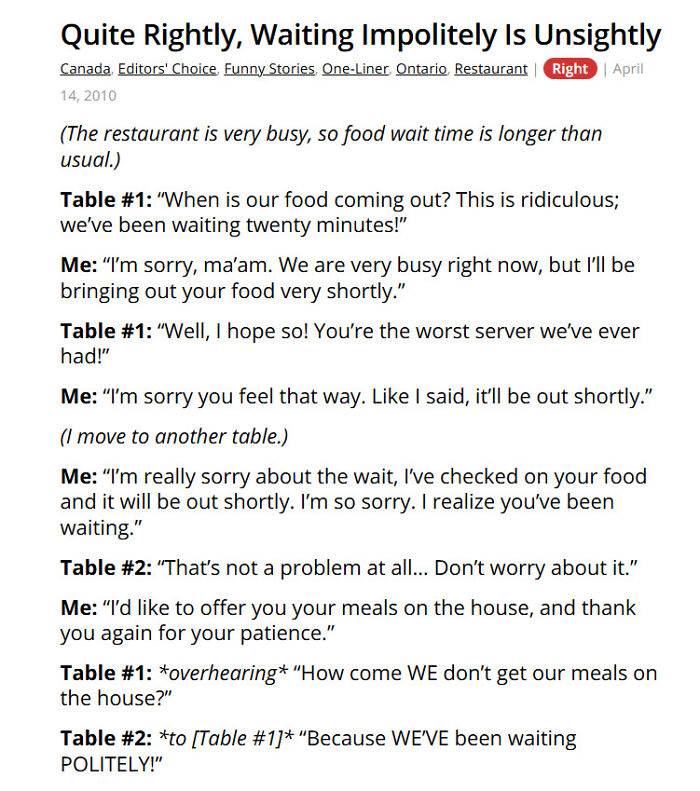 67 People Who Walked Into A Business Convinced They Could Do No Wrong 67 People Who Walked Into A Business Convinced They Could Do No Wrong