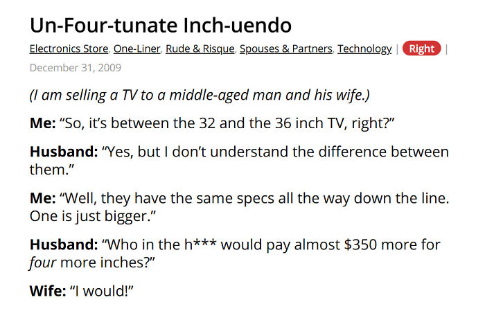 67 People Who Walked Into A Business Convinced They Could Do No Wrong 67 People Who Walked Into A Business Convinced They Could Do No Wrong