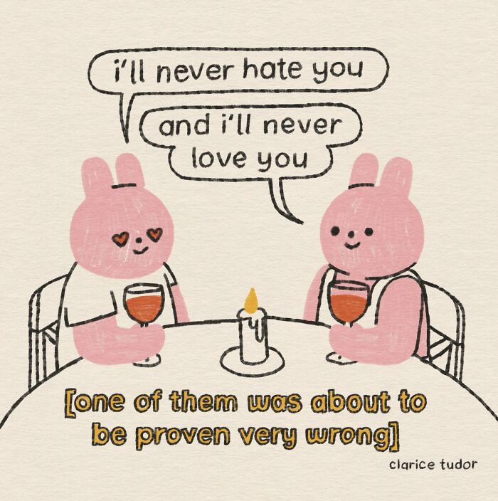 Snarky British Humor Delivered Through Sassy Pink Rabbits By Clarice Tudor (20 New Pics) Snarky British Humor Delivered Through Sassy Pink Rabbits By Clarice Tudor (20 New Pics)