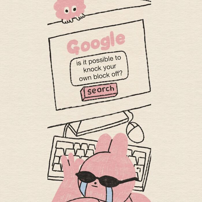 Snarky British Humor Delivered Through Sassy Pink Rabbits By Clarice Tudor (20 New Pics) Snarky British Humor Delivered Through Sassy Pink Rabbits By Clarice Tudor (20 New Pics)