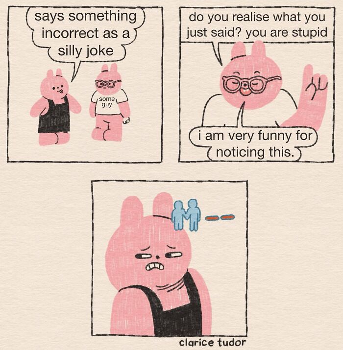 Snarky British Humor Delivered Through Sassy Pink Rabbits By Clarice Tudor (20 New Pics) Snarky British Humor Delivered Through Sassy Pink Rabbits By Clarice Tudor (20 New Pics)