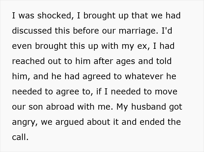 Man Takes A Promotion And Has To Move Countries, Forgets About His Agreement With His Wife Man Takes A Promotion And Has To Move Countries, Forgets About His Agreement With His Wife