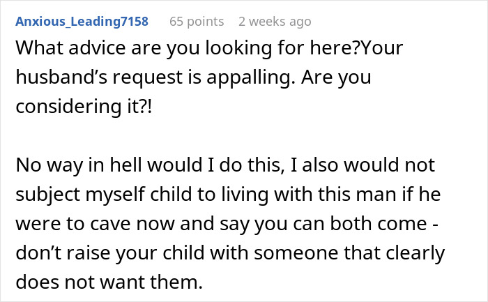 Man Takes A Promotion And Has To Move Countries, Forgets About His Agreement With His Wife Man Takes A Promotion And Has To Move Countries, Forgets About His Agreement With His Wife