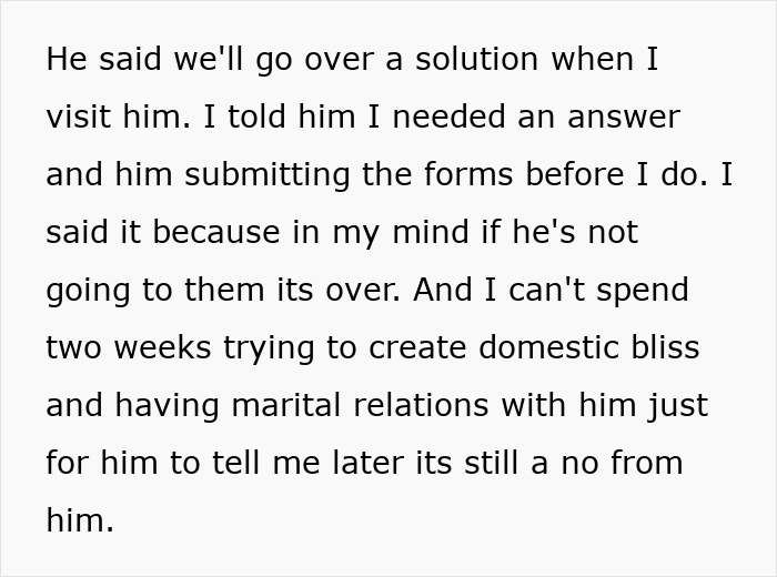 Man Takes A Promotion And Has To Move Countries, Forgets About His Agreement With His Wife Man Takes A Promotion And Has To Move Countries, Forgets About His Agreement With His Wife