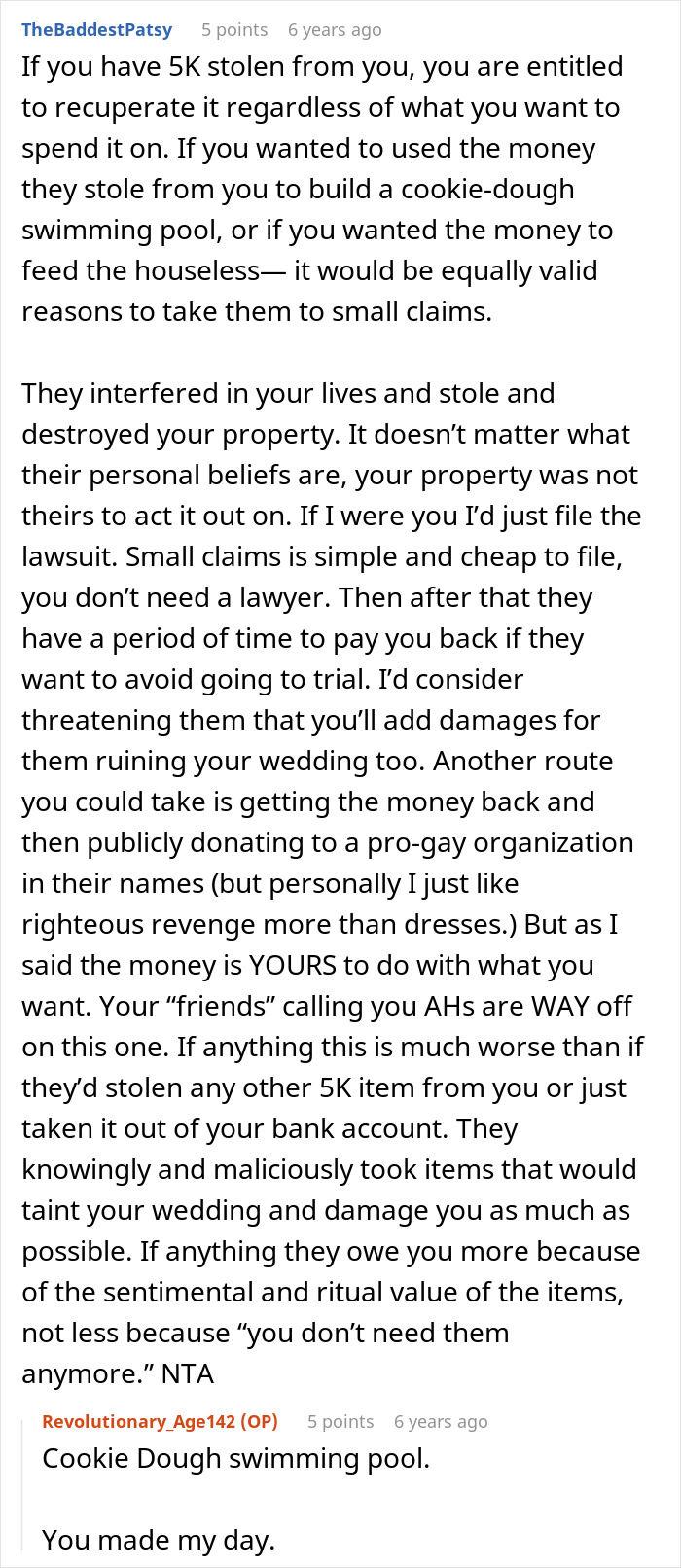 Friend Reveals He&rsquo;s A Homophobe Right Before Couple&rsquo;s Wedding In An Unhinged Hurtful Way