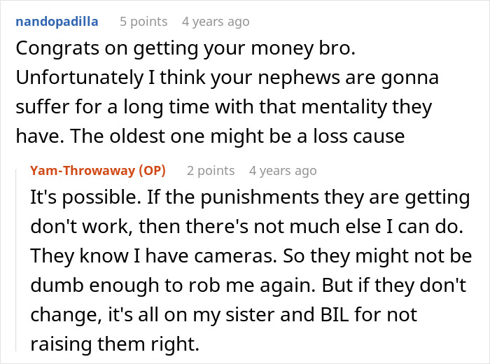 Entitled Nephews Think They Can Literally Commit Crimes And Nothing Will Happen, Learn Otherwise Entitled Nephews Think They Can Literally Commit Crimes And Nothing Will Happen, Learn Otherwise