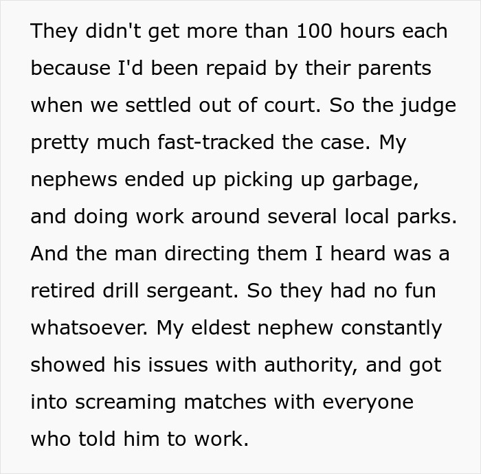 Entitled Nephews Think They Can Literally Commit Crimes And Nothing Will Happen, Learn Otherwise Entitled Nephews Think They Can Literally Commit Crimes And Nothing Will Happen, Learn Otherwise