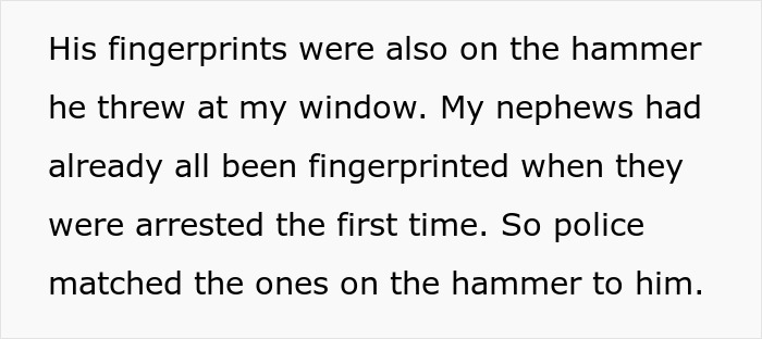 Entitled Nephews Think They Can Literally Commit Crimes And Nothing Will Happen, Learn Otherwise Entitled Nephews Think They Can Literally Commit Crimes And Nothing Will Happen, Learn Otherwise
