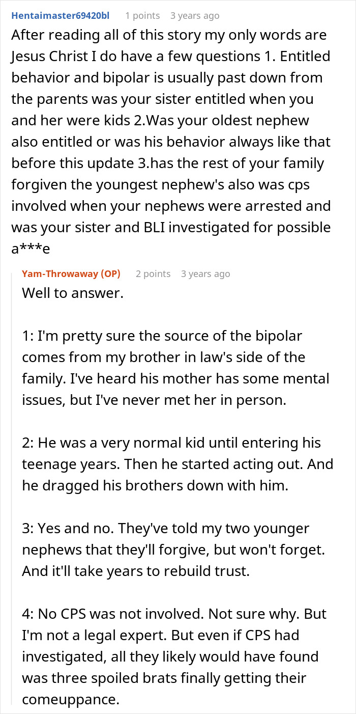 Entitled Nephews Think They Can Literally Commit Crimes And Nothing Will Happen, Learn Otherwise Entitled Nephews Think They Can Literally Commit Crimes And Nothing Will Happen, Learn Otherwise