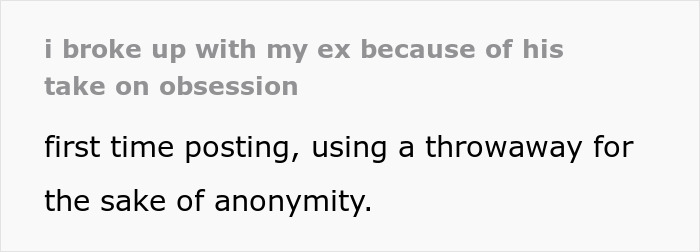 Guy Watches Obsession, Completely Misses The Point And Tries To Convince His Feminist Girlfriend Otherwise