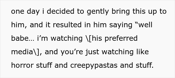 Guy Watches Obsession, Completely Misses The Point And Tries To Convince His Feminist Girlfriend Otherwise