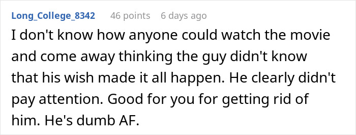 Guy Watches Obsession, Completely Misses The Point And Tries To Convince His Feminist Girlfriend Otherwise