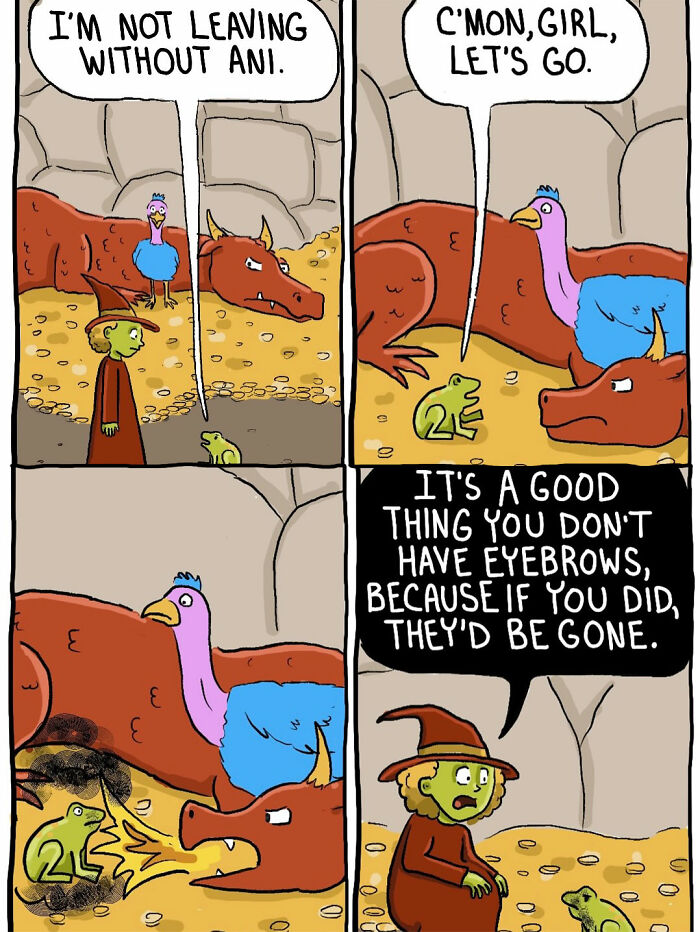 51 New Comics By Chelsea Carr About A Short-Tempered Witch And The Brother She Turned Into A Frog 51 New Comics By Chelsea Carr About A Short-Tempered Witch And The Brother She Turned Into A Frog