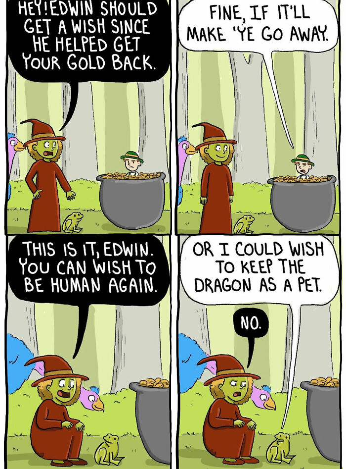 51 New Comics By Chelsea Carr About A Short-Tempered Witch And The Brother She Turned Into A Frog 51 New Comics By Chelsea Carr About A Short-Tempered Witch And The Brother She Turned Into A Frog