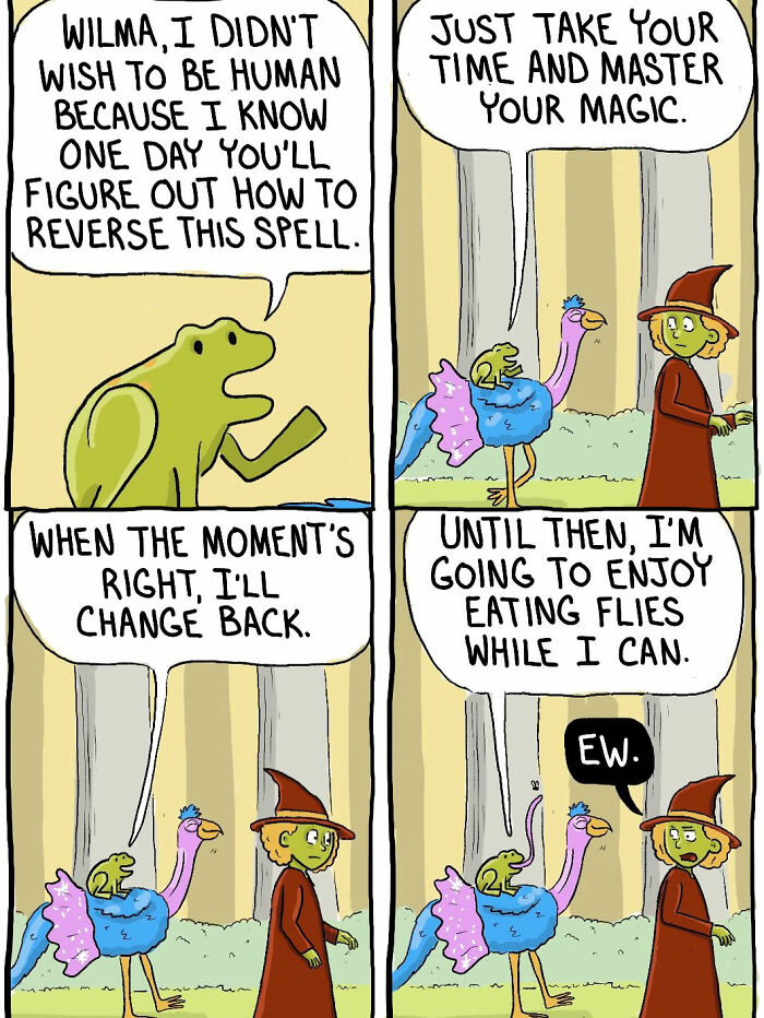 51 New Comics By Chelsea Carr About A Short-Tempered Witch And The Brother She Turned Into A Frog 51 New Comics By Chelsea Carr About A Short-Tempered Witch And The Brother She Turned Into A Frog