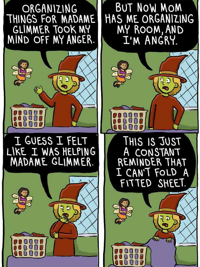 51 New Comics By Chelsea Carr About A Short-Tempered Witch And The Brother She Turned Into A Frog 51 New Comics By Chelsea Carr About A Short-Tempered Witch And The Brother She Turned Into A Frog