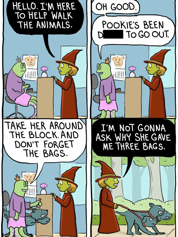 51 New Comics By Chelsea Carr About A Short-Tempered Witch And The Brother She Turned Into A Frog 51 New Comics By Chelsea Carr About A Short-Tempered Witch And The Brother She Turned Into A Frog