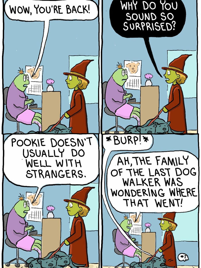 51 New Comics By Chelsea Carr About A Short-Tempered Witch And The Brother She Turned Into A Frog 51 New Comics By Chelsea Carr About A Short-Tempered Witch And The Brother She Turned Into A Frog