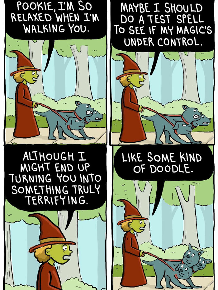 51 New Comics By Chelsea Carr About A Short-Tempered Witch And The Brother She Turned Into A Frog 51 New Comics By Chelsea Carr About A Short-Tempered Witch And The Brother She Turned Into A Frog