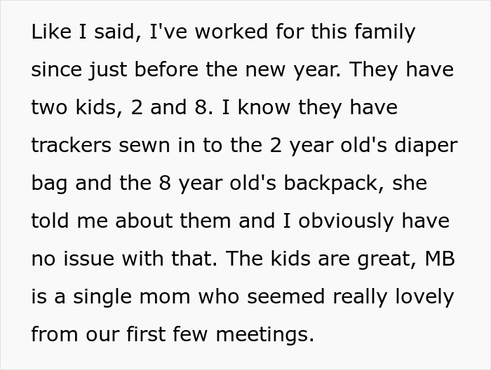Nanny Finds AirTag In Her Car, Shocked As She Realizes It Belongs To Her New Boss Nanny Finds AirTag In Her Car, Shocked As She Realizes It Belongs To Her New Boss