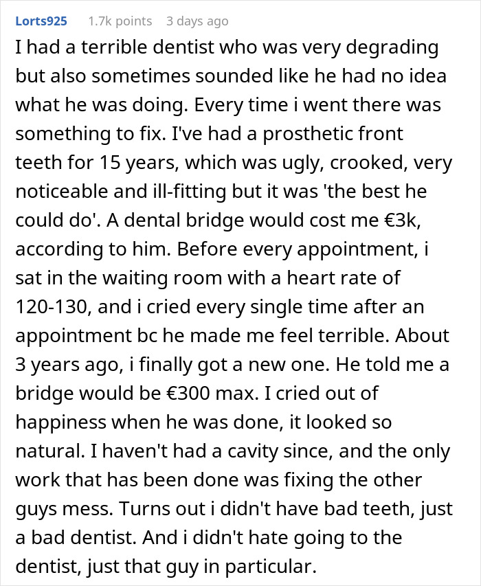 Dentist Wants Patient To Spend $11.5K On A $450 Procedure, Learns The Hard Way Not To Beg For Reviews Dentist Wants Patient To Spend $11.5K On A $450 Procedure, Learns The Hard Way Not To Beg For Reviews