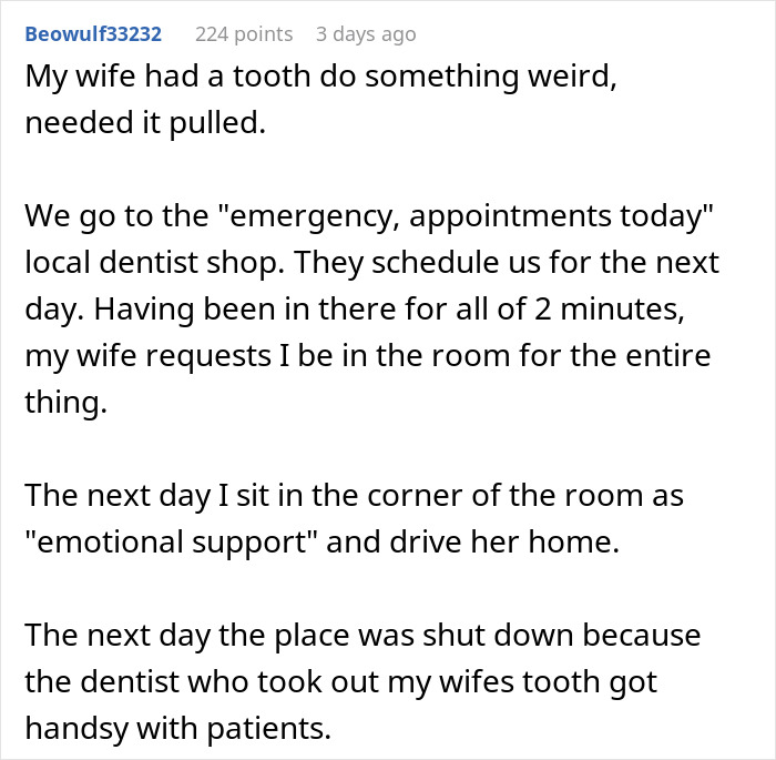 Dentist Wants Patient To Spend $11.5K On A $450 Procedure, Learns The Hard Way Not To Beg For Reviews Dentist Wants Patient To Spend $11.5K On A $450 Procedure, Learns The Hard Way Not To Beg For Reviews