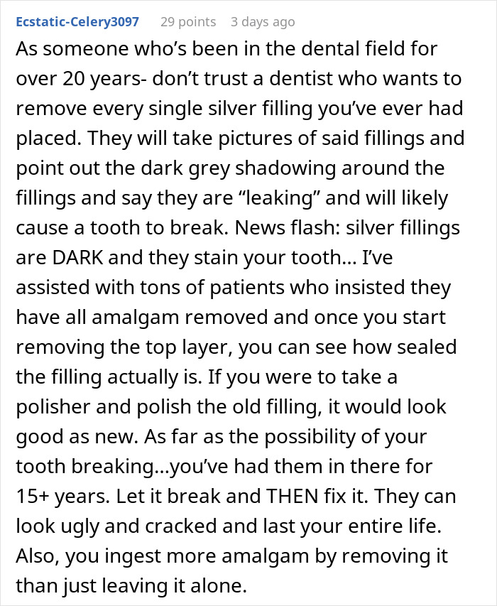 Dentist Wants Patient To Spend $11.5K On A $450 Procedure, Learns The Hard Way Not To Beg For Reviews Dentist Wants Patient To Spend $11.5K On A $450 Procedure, Learns The Hard Way Not To Beg For Reviews
