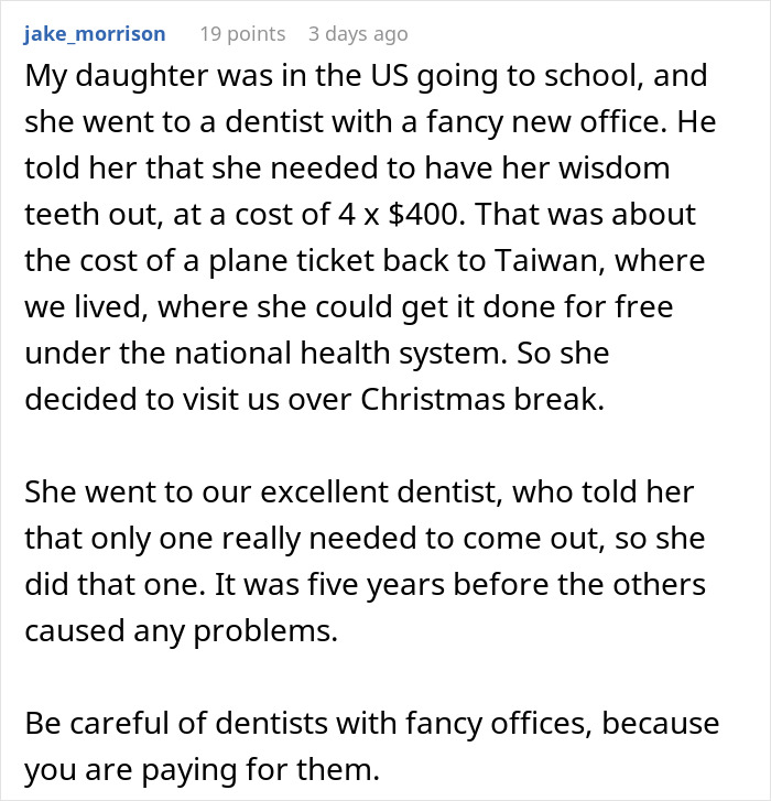 Dentist Wants Patient To Spend $11.5K On A $450 Procedure, Learns The Hard Way Not To Beg For Reviews Dentist Wants Patient To Spend $11.5K On A $450 Procedure, Learns The Hard Way Not To Beg For Reviews