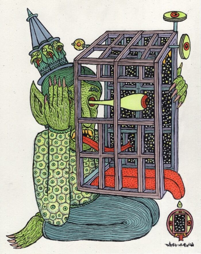 64 Mesmerizing Artworks By Theo Ellsworth That Turn Strange Ideas Into Intricate Worlds 64 Mesmerizing Artworks By Theo Ellsworth That Turn Strange Ideas Into Intricate Worlds