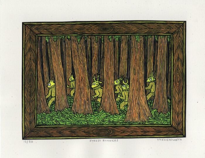 64 Mesmerizing Artworks By Theo Ellsworth That Turn Strange Ideas Into Intricate Worlds 64 Mesmerizing Artworks By Theo Ellsworth That Turn Strange Ideas Into Intricate Worlds