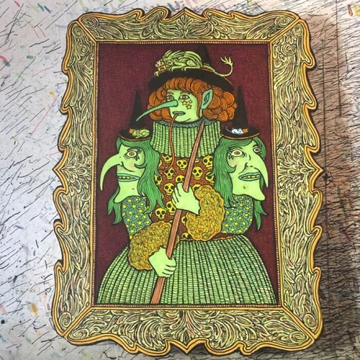 64 Mesmerizing Artworks By Theo Ellsworth That Turn Strange Ideas Into Intricate Worlds 64 Mesmerizing Artworks By Theo Ellsworth That Turn Strange Ideas Into Intricate Worlds