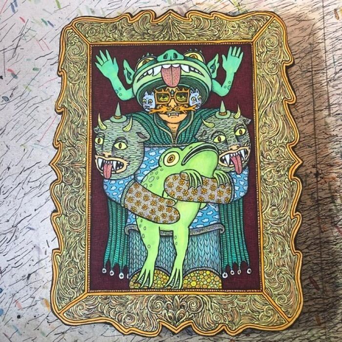 64 Mesmerizing Artworks By Theo Ellsworth That Turn Strange Ideas Into Intricate Worlds 64 Mesmerizing Artworks By Theo Ellsworth That Turn Strange Ideas Into Intricate Worlds