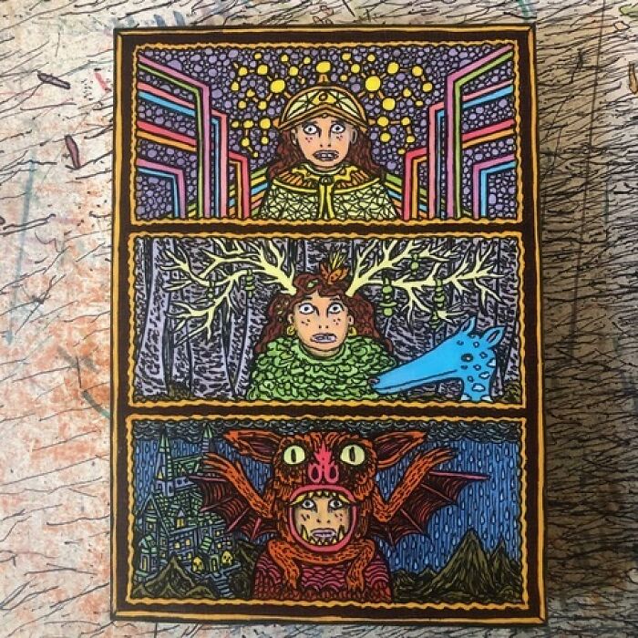 64 Mesmerizing Artworks By Theo Ellsworth That Turn Strange Ideas Into Intricate Worlds 64 Mesmerizing Artworks By Theo Ellsworth That Turn Strange Ideas Into Intricate Worlds