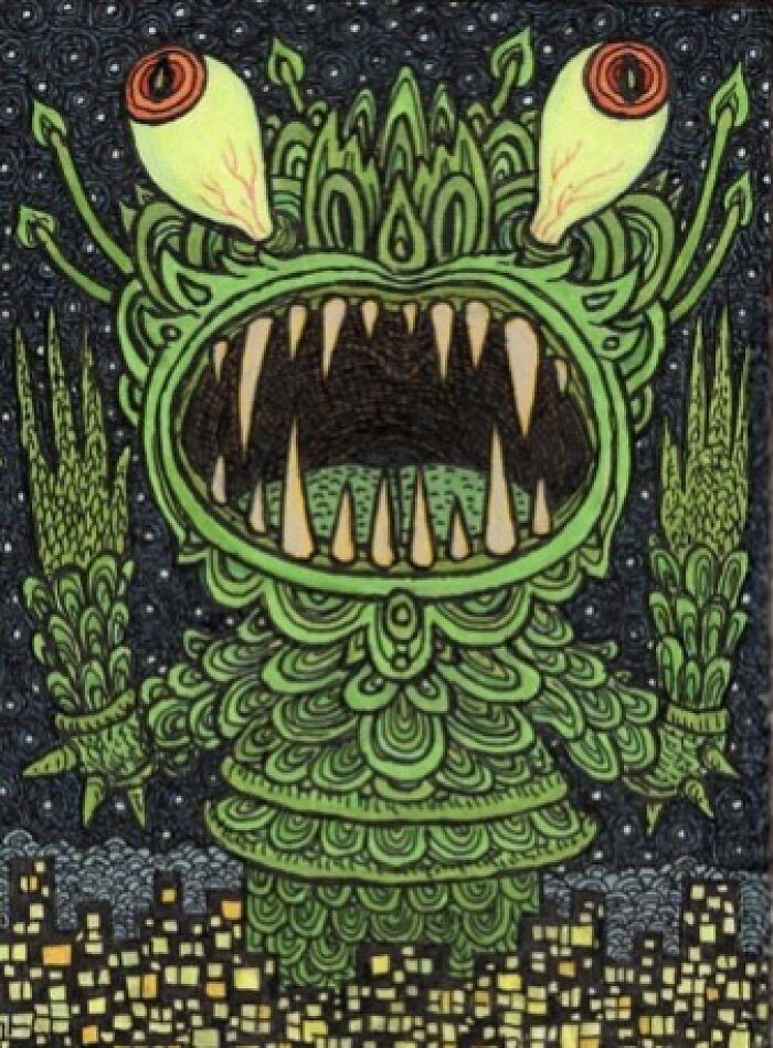 64 Mesmerizing Artworks By Theo Ellsworth That Turn Strange Ideas Into Intricate Worlds 64 Mesmerizing Artworks By Theo Ellsworth That Turn Strange Ideas Into Intricate Worlds