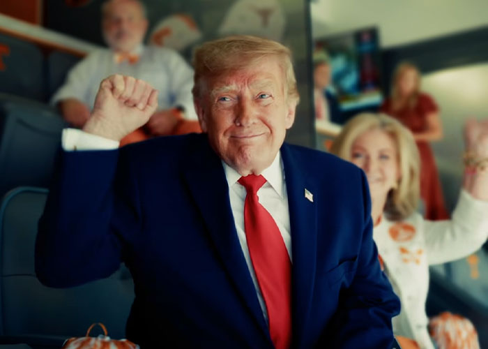 Trump’s Hot Mic Moment At The Presidents Cup Has Everyone Talking: “Just Disgusting”