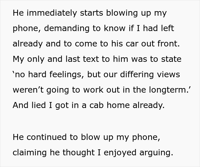 Woman Has To Hide In The Bathroom On The First Date After Guy Keeps Getting Worse And Worse